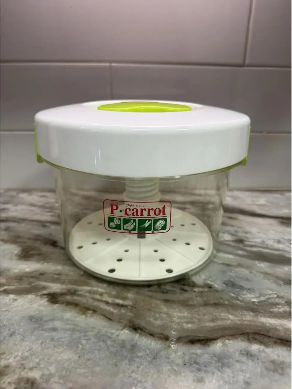 P. Carrot Japanese Vegetable Press Tsukemono Pickle Maker – R-30 Made in Japan